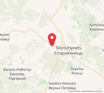 Map of Panka, Chernivtsi