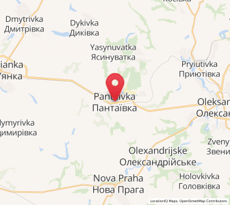 Map of Pantayivka, Kirovohrad