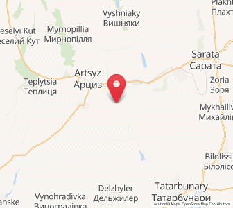 Map of Pavlivka, Odessa