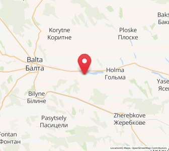 Map of Pereloty, Odessa