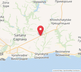 Map of Pikuzy, Donetsk