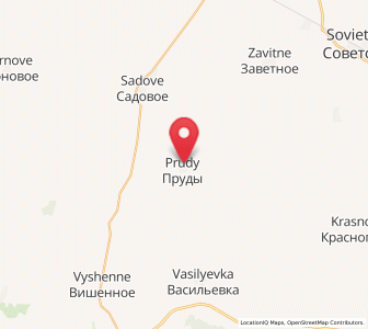 Map of Prudy, Crimea