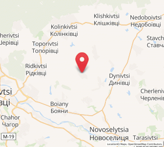 Map of Rokytne, Chernivtsi