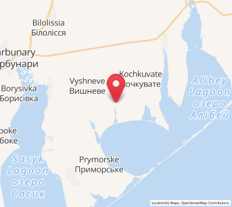 Map of Rybalske, Odessa