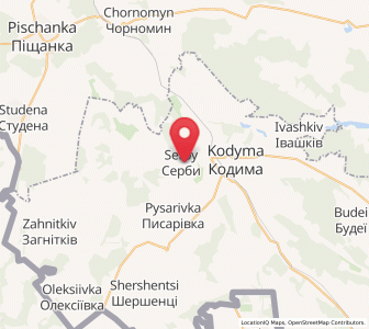 Map of Serby, Odessa