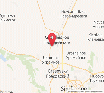 Map of Sofiivka, Crimea