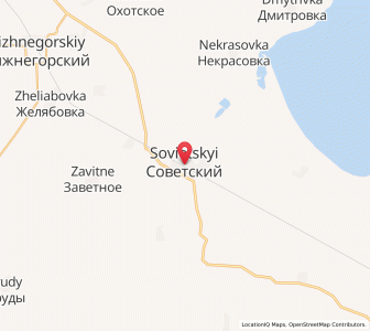 Map of Sovetskiy, Crimea