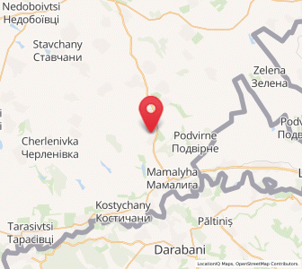 Map of Stalnivtsi, Chernivtsi