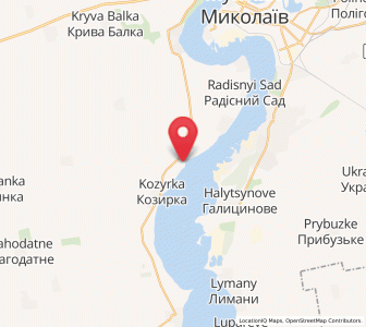 Map of Stara Bohdanivka, Mykolaiv