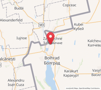 Map of Tabaky, Odessa