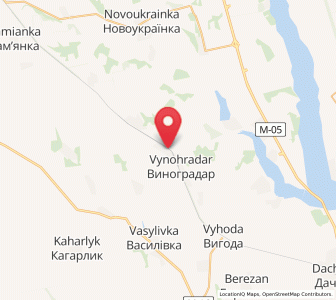 Map of Vakulivka, Odessa
