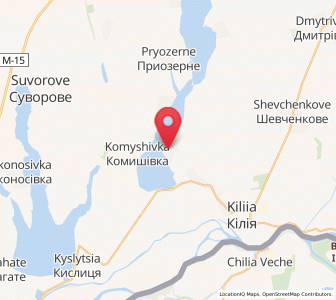 Map of Vasylivka, Odessa