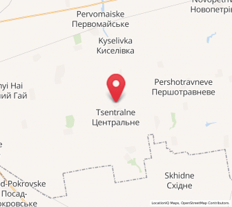 Map of Vavylove, Mykolaiv