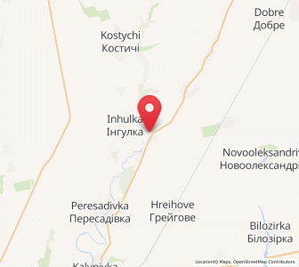 Map of Vynohradivka, Mykolaiv