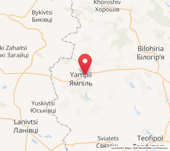 Map of Yampil, Khmelnytskyi