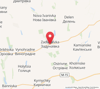 Map of Zadunayivka, Odessa