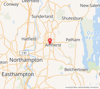 Map of 01002, Massachusetts