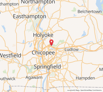 Map of 01020, Massachusetts