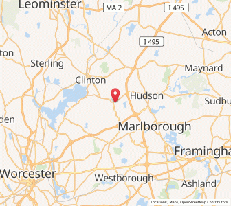 Map of 01503, Massachusetts