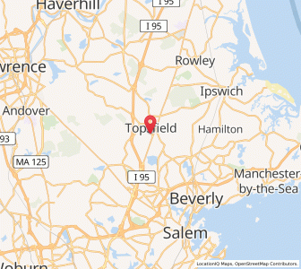 Map of 01983, Massachusetts