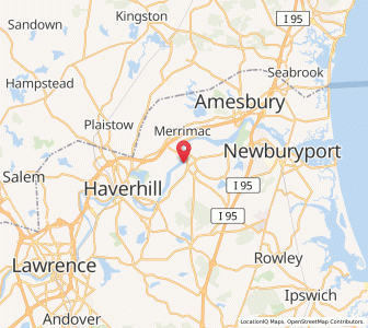 Map of 01985, Massachusetts