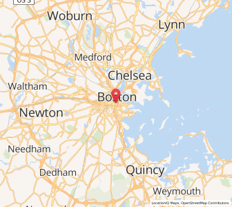 Map of 02111, Massachusetts