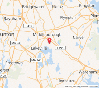 Map of 02346, Massachusetts