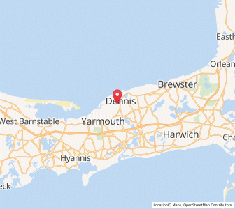 Map of 02638, Massachusetts