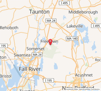 Map of 02702, Massachusetts