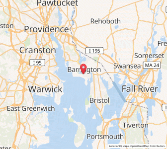 Map of 02806, Rhode Island