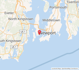 Map of 02835, Rhode Island