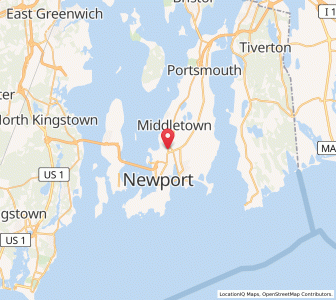 Map of 02841, Rhode Island