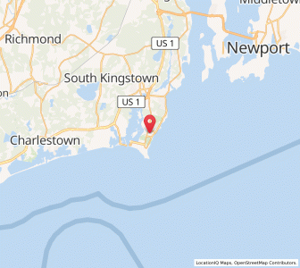 Map of 02882, Rhode Island