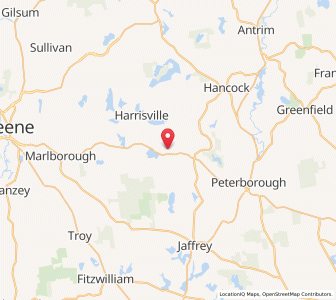 Map of 03444, New Hampshire