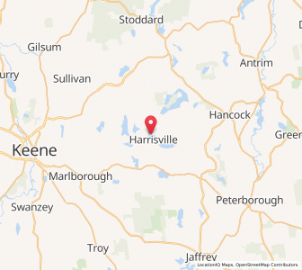 Map of 03450, New Hampshire