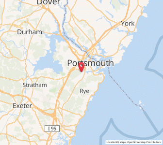 Map of 03801, New Hampshire