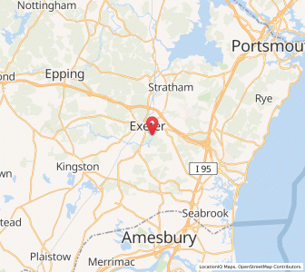 Map of 03833, New Hampshire