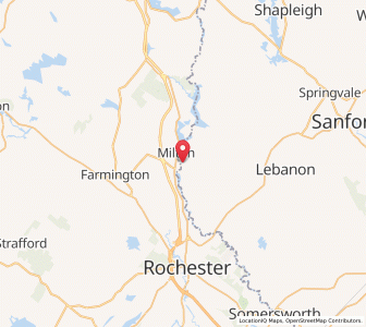 Map of 03851, New Hampshire