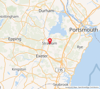 Map of 03885, New Hampshire