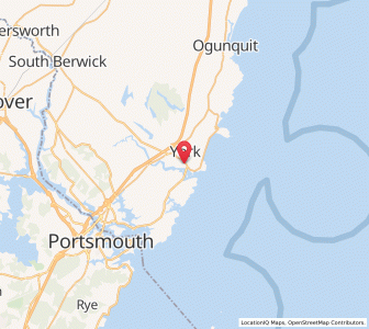 Map of 03909, Maine
