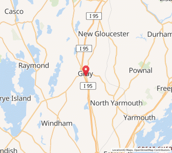 Map of 04039, Maine