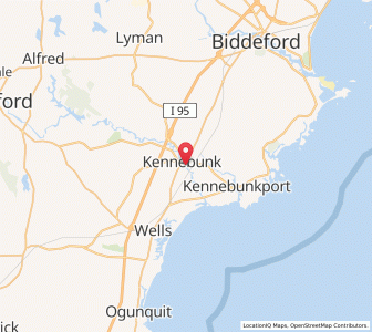 Map of 04043, Maine