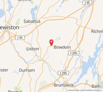 Map of 04287, Maine