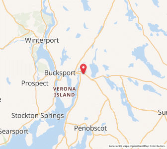 Map of 04472, Maine