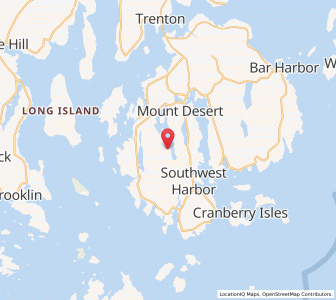 Map of 04660, Maine