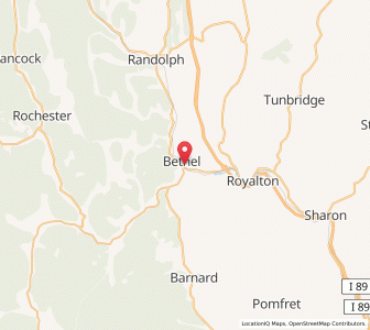 Map of 05032, Vermont