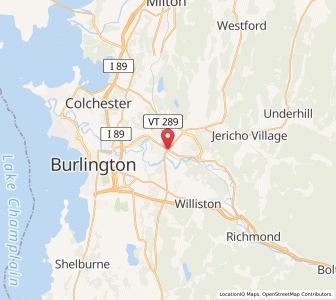 Map of 05452, Vermont