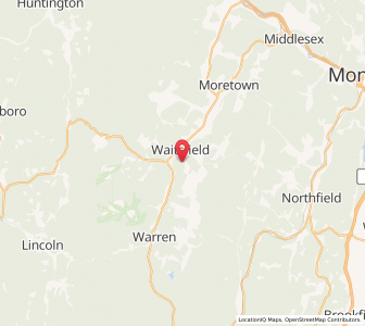 Map of 05673, Vermont