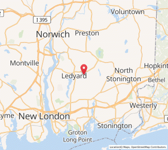 Map of 06339, Connecticut