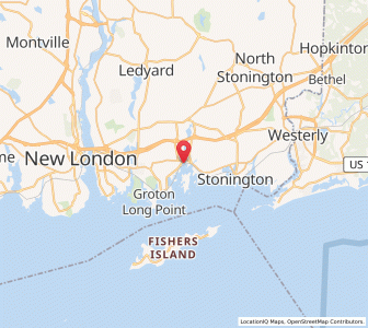 Map of 06355, Connecticut